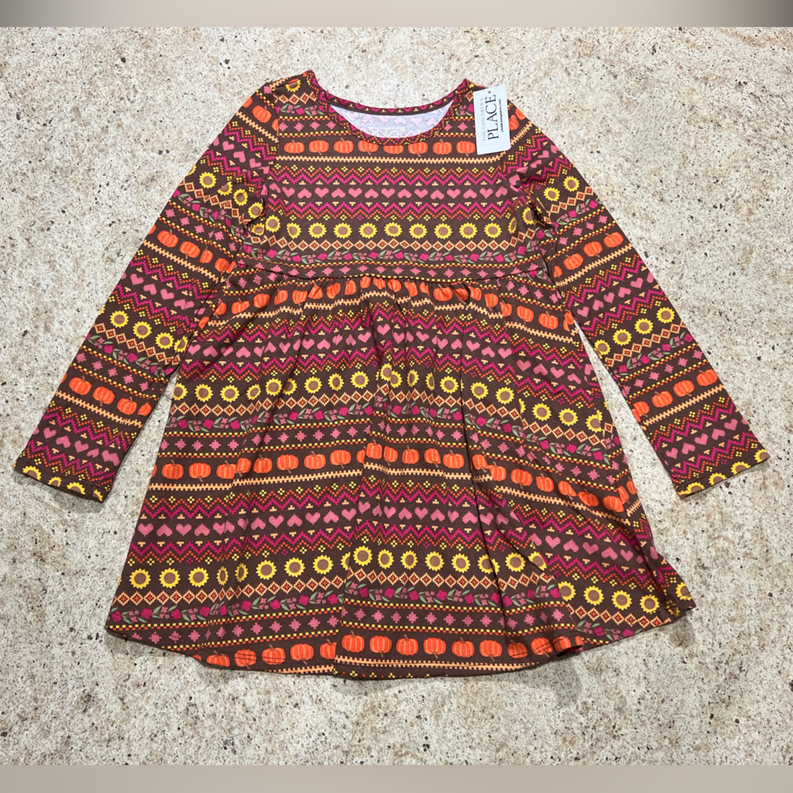 Nwt The Children’s Place Toddler Girl Fall Dress - Size 4t